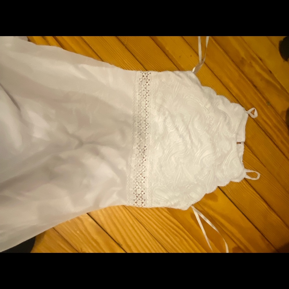 Formal white dress